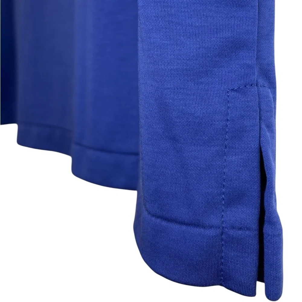 Polo Ralph Lauren 100% Cotton Blue Polo Classic Fit Pima Design, Mens Size Large